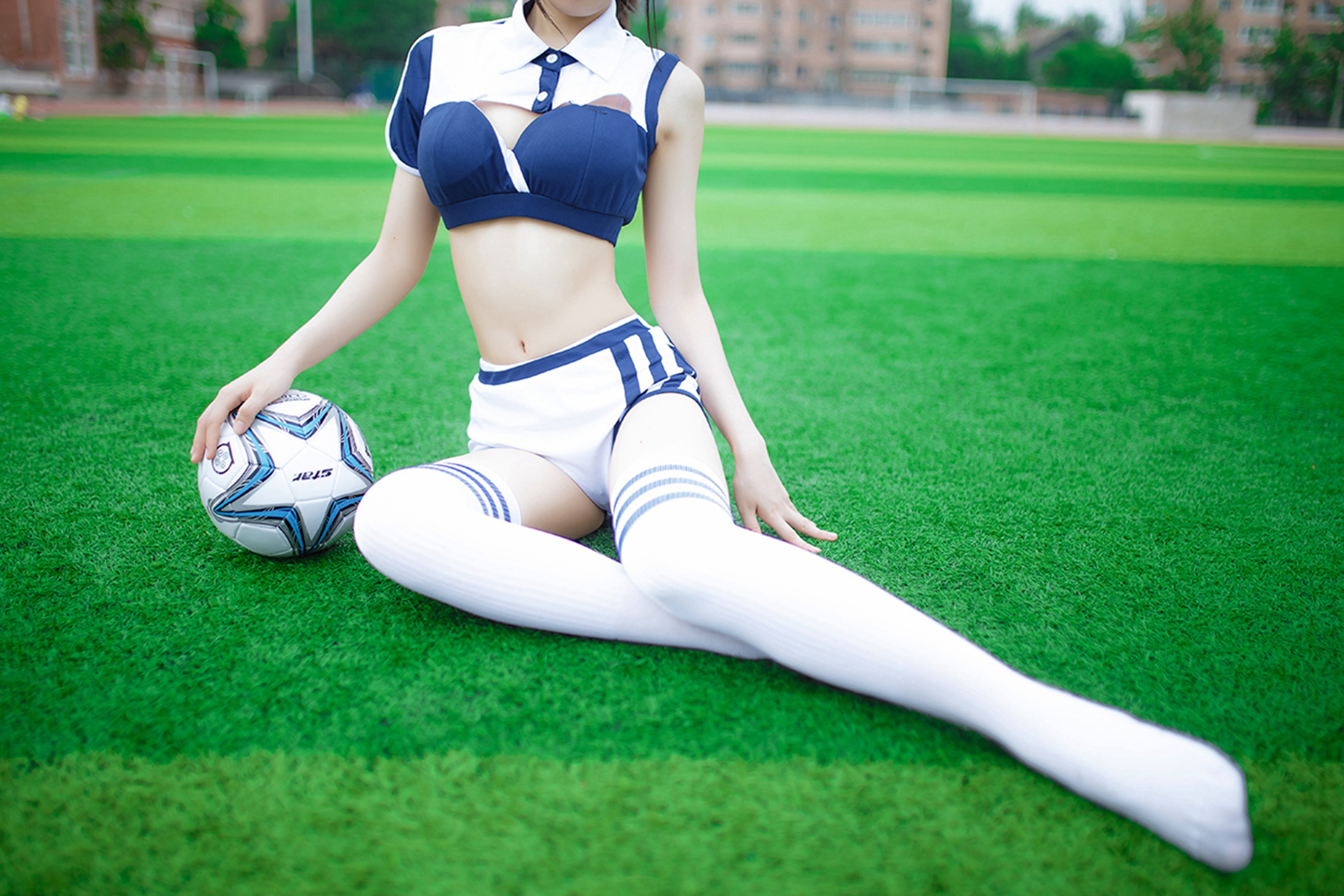 图片[1]-风之领域 – NO.072 赛场的足球宝贝 [53P]-XikXak